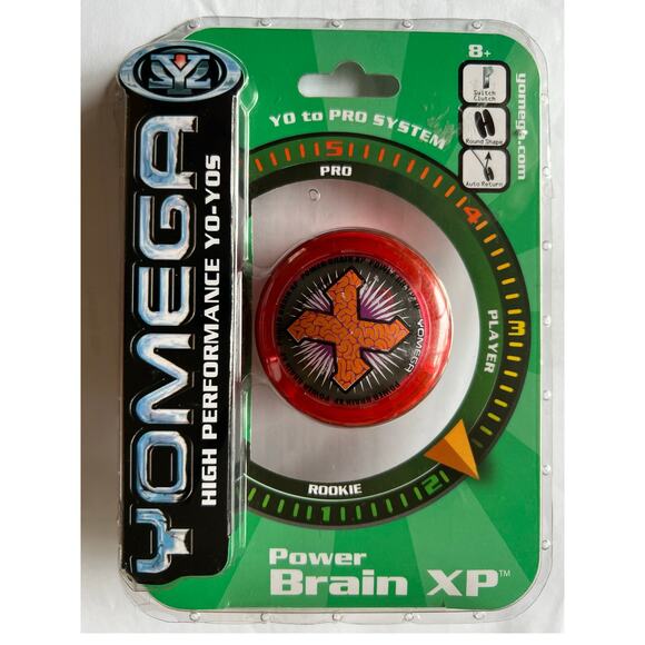 NEW Yomega Brain High Performance Yo-Yo Rookie Level 2 Red Power Brain XP - Picture 1 of 3
